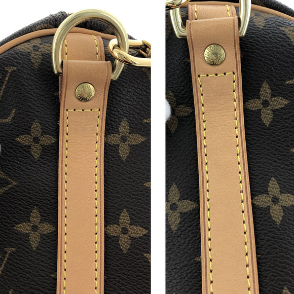 Louis Vuitton Speedy Bandouliere Monogram 2way Hand Boston Brown Shoulder Bag - Picture 9 of 13